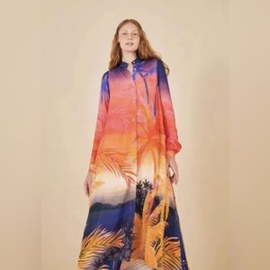 FARM Rio Sunset Maxi Dress - Multicolor